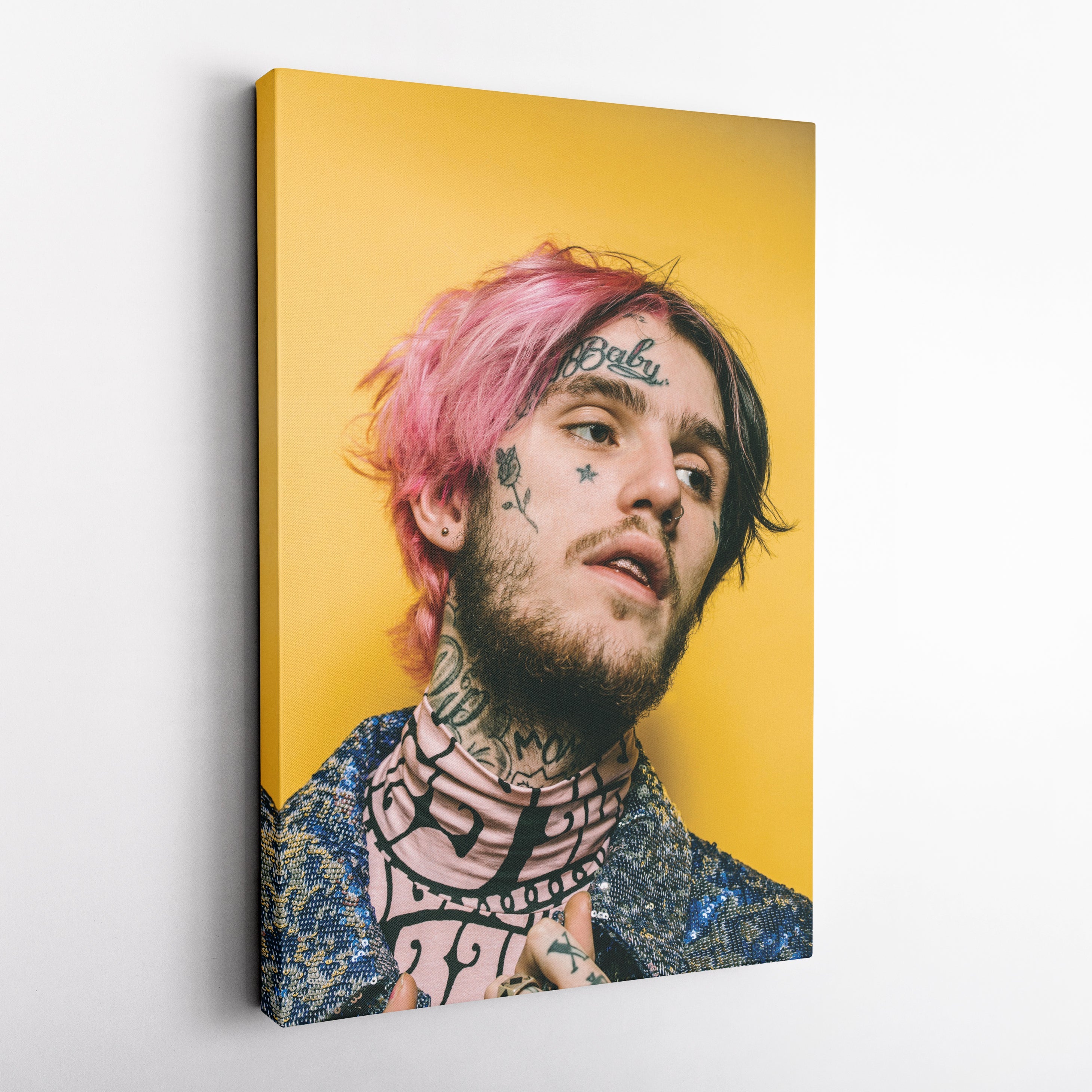 Lil Peep Canvas – Rapper Wall Art for Home or Studio Decor