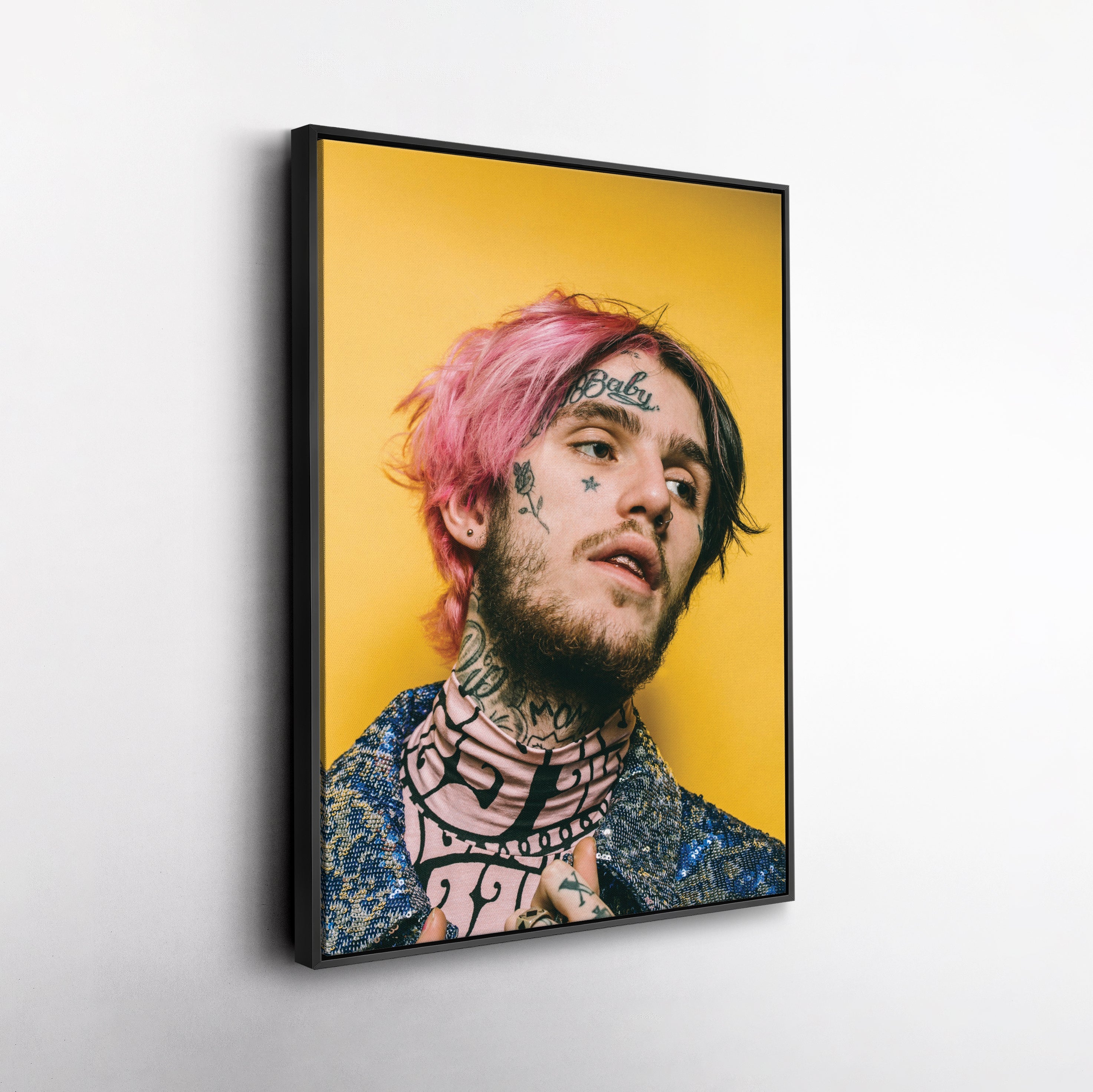 Lil Peep Canvas – Rapper Wall Art for Home or Studio Decor