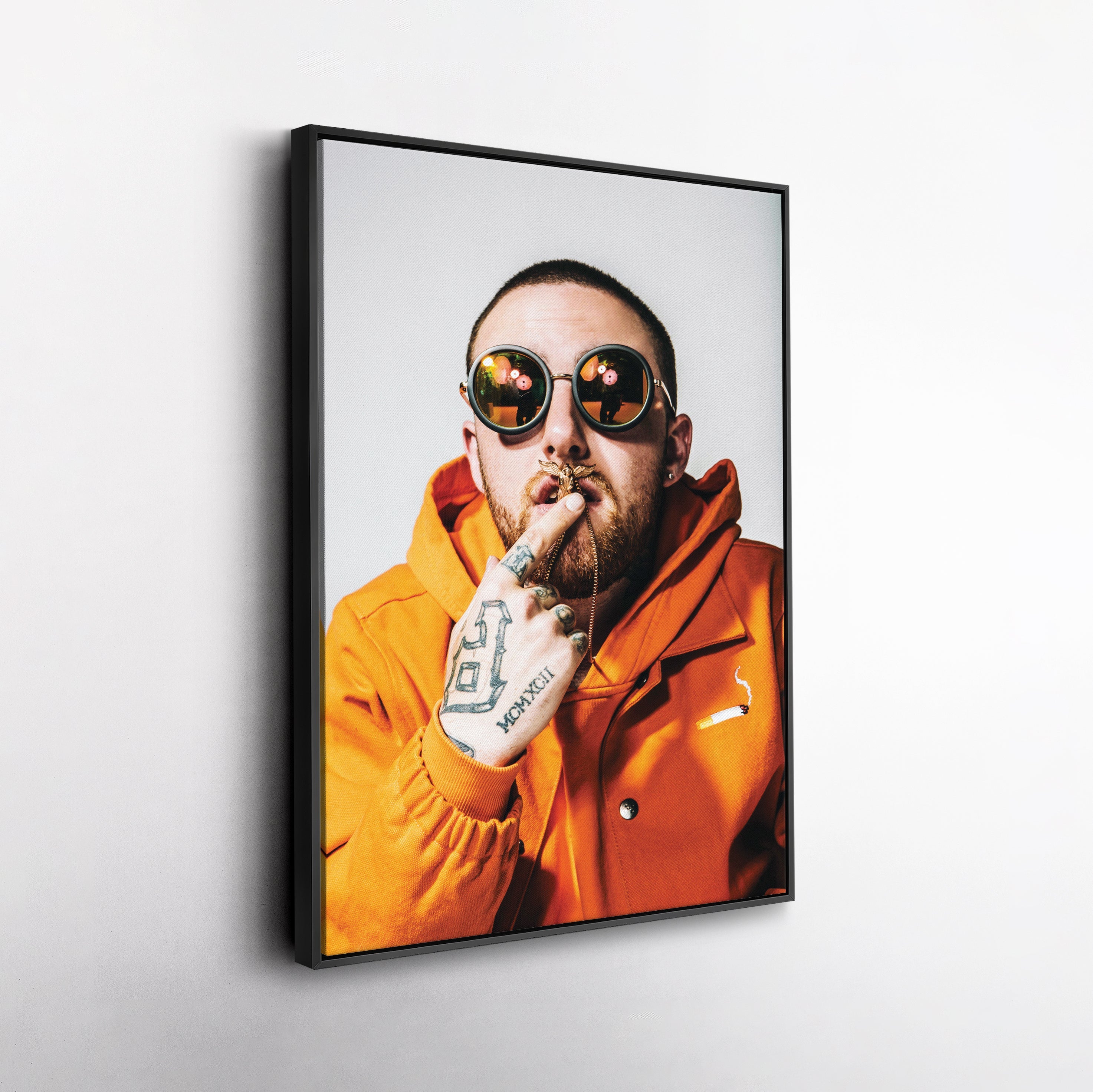 Mac Miller Canvas – Rap Icon Wall Art for Studio Decor