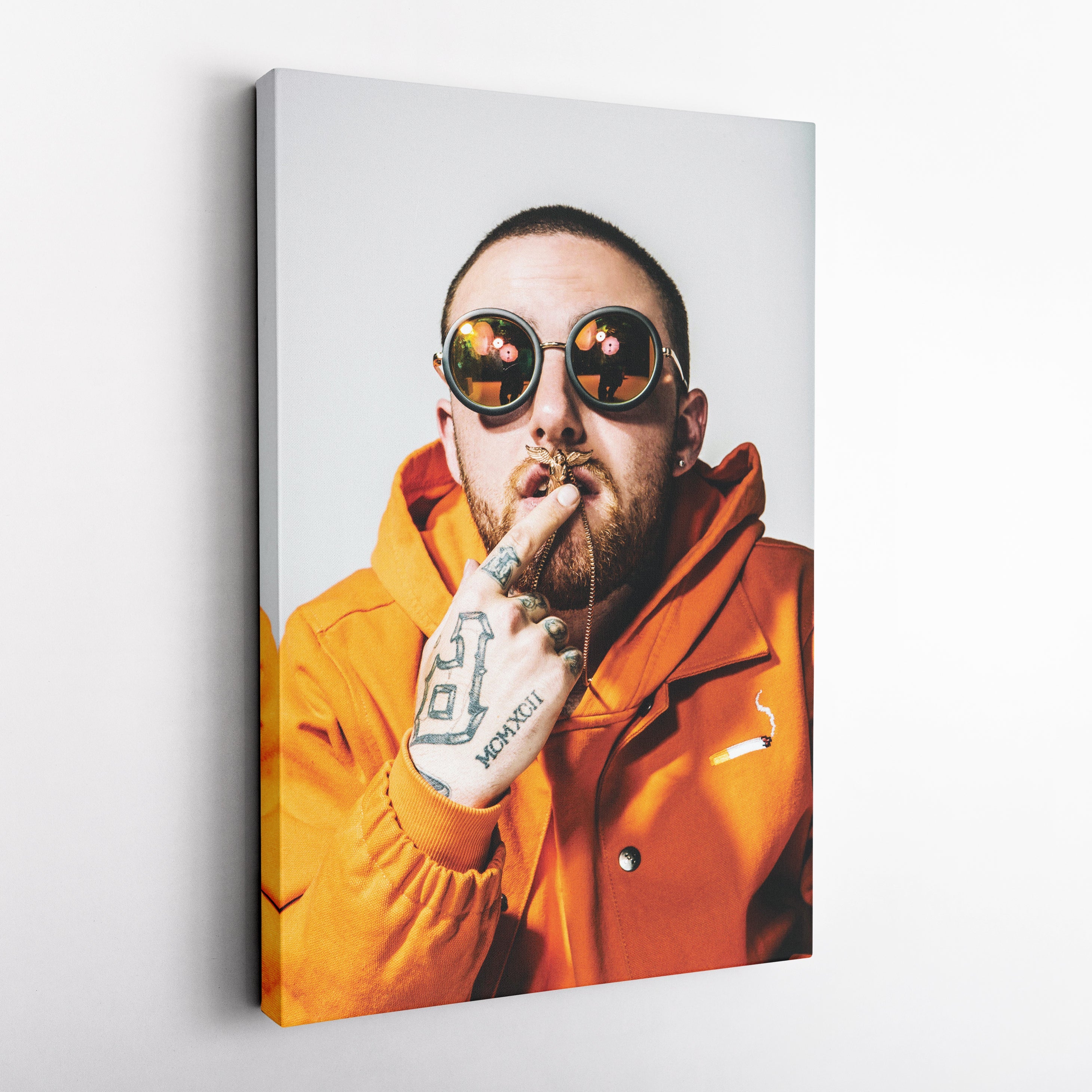 Mac Miller Canvas – Rap Icon Wall Art for Studio Decor