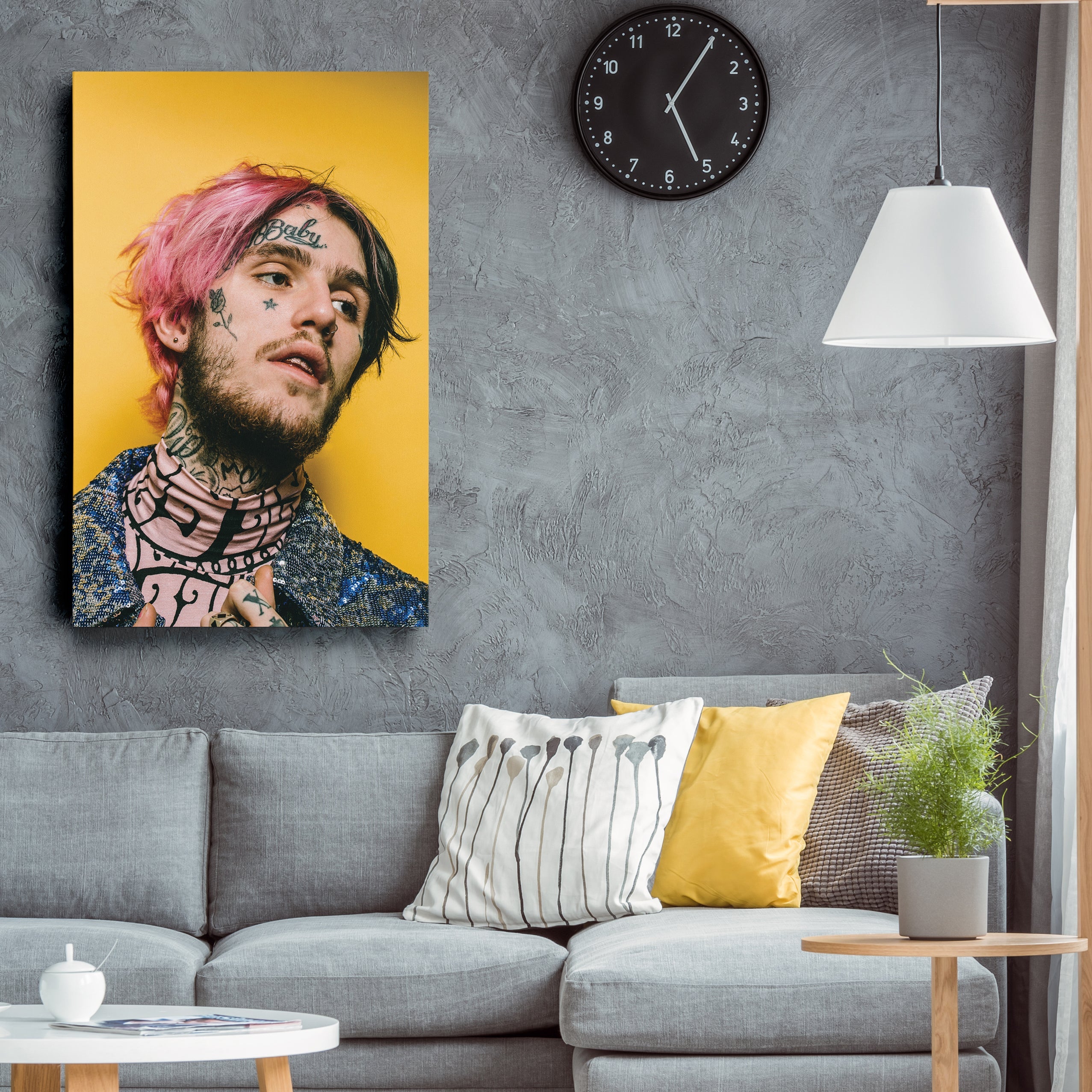 Lil Peep Canvas – Rapper Wall Art for Home or Studio Decor