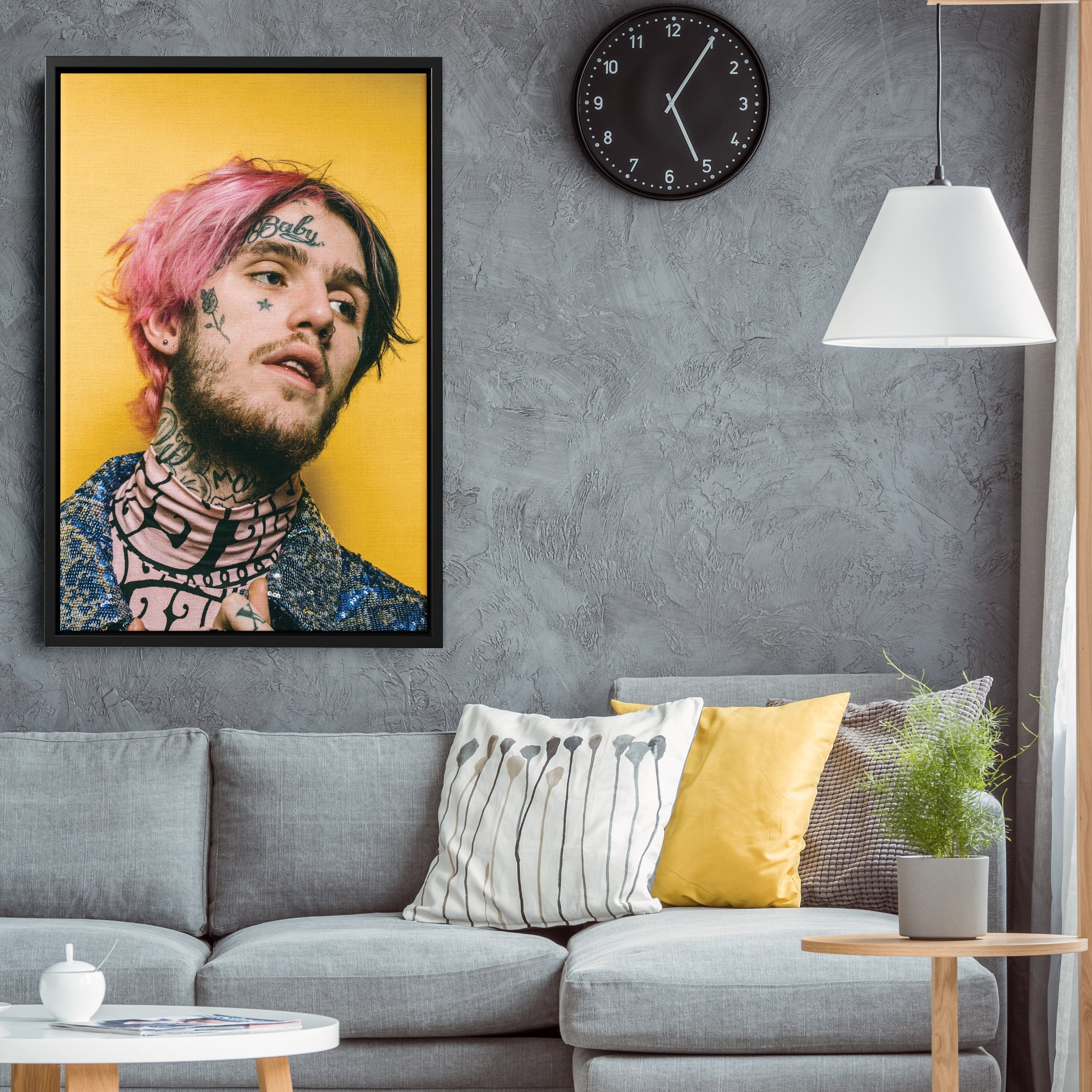 Lil Peep Canvas – Rapper Wall Art for Home or Studio Decor