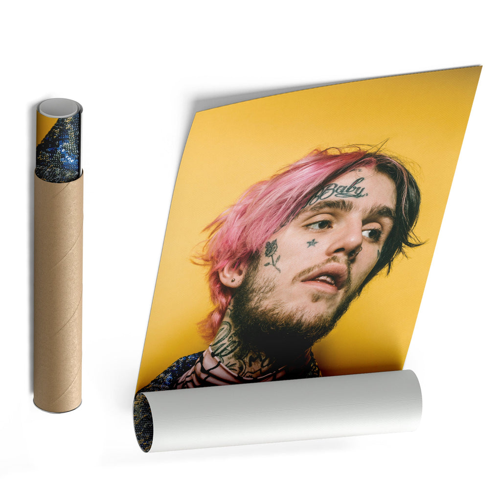 Lil Peep Canvas – Rapper Wall Art for Home or Studio Decor