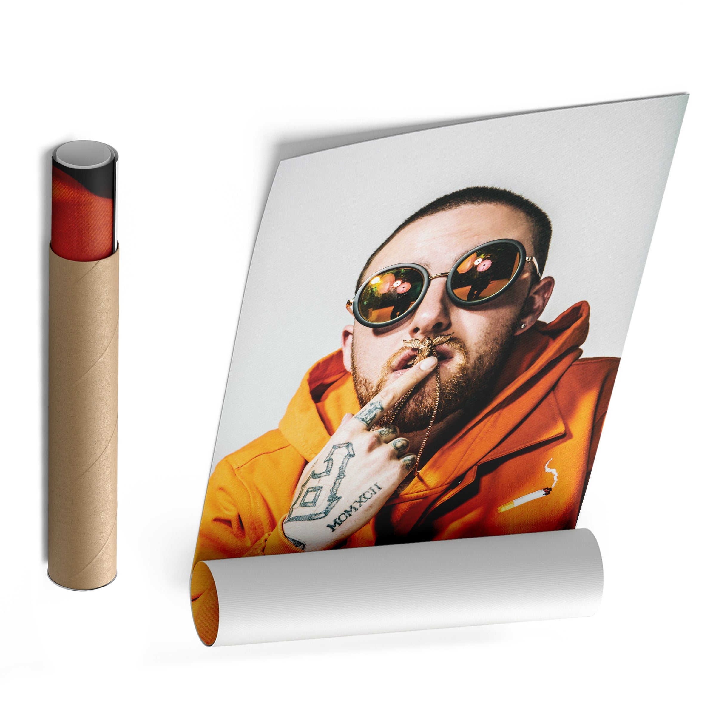 Mac Miller Canvas – Rap Icon Wall Art for Studio Decor